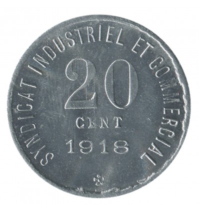 20 Centimes Chambre de Commerce - Blois