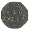10 Centimes Société Coopérative Militaire - Bordeaux