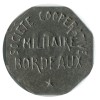 10 Centimes Société Coopérative Militaire - Bordeaux