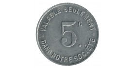 5 Centimes Société Coopérative des Usines Renault - Boulogne Billancourt