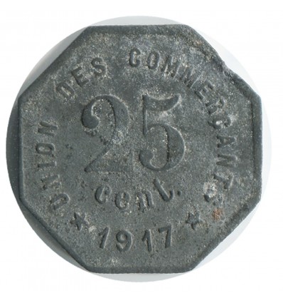 25 Centimes Union des Commerçants - Castelnaudary