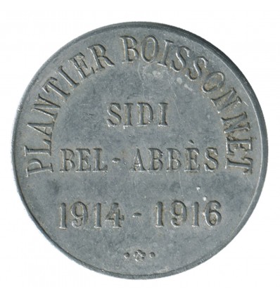 10 Centimes Sidi-Bel-Abbès Horlogerie Plantier Boissonnet - Algérie