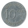 10 Centimes Sidi-Bel-Abbès Horlogerie Plantier Boissonnet - Algérie