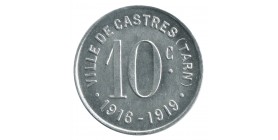 10 Centimes Ville de Castres - Castres