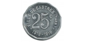 25 Centimes Ville de Castres - Castres