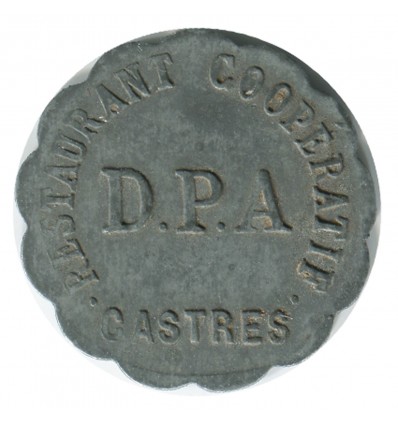 10 Centimes Restaurant Coopératif D.P.A - Castres