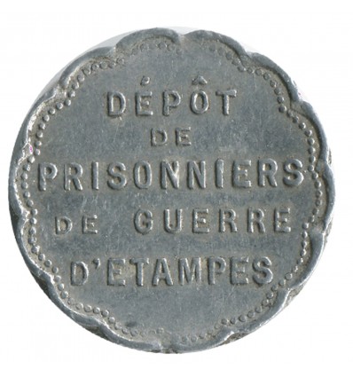 50 Centimes Dépôt de Prisonniers de Guerre d'Etampes - Etampes