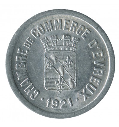 10 Centimes Chambre de Commerce - Evreux