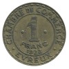 1 Franc Chambre de Commerce - Evreux