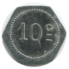 10 Centimes La Renaissance - Firminy