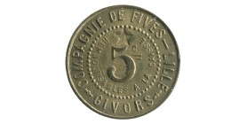 5 Centimes Compagnie de Fives Lille - Givors
