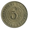 5 Centimes Compagnie de Fives Lille - Givors