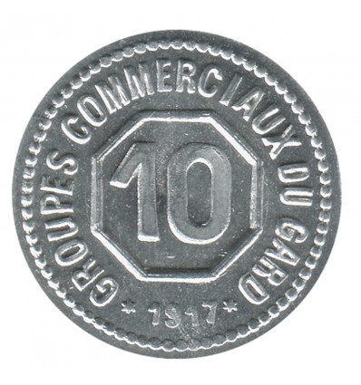 10 Centimes Groupes Commerciaux du Gard
