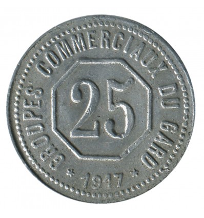 25 Centimes Groupes Commerciaux du Gard