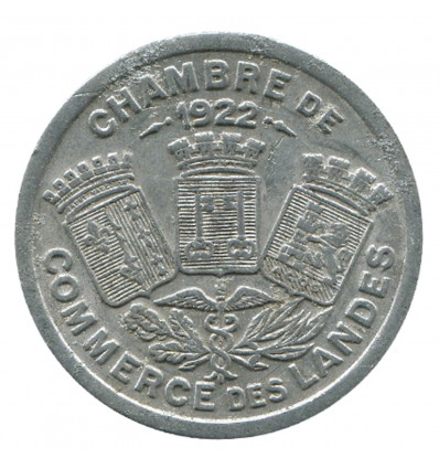 10 Centimes Chambre de Commerce - Landes