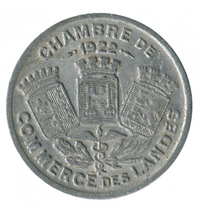 5 Centimes Chambre de Commerce - Landes