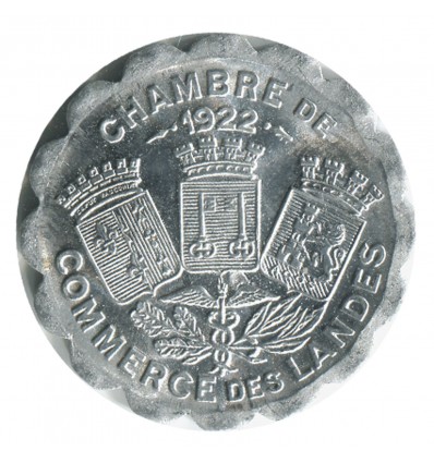 25 Centimes Chambre de Commerce - Landes