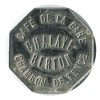 12 1/2 Centimes Café de la Gare Chalaye Berton - Le Chambo-sur-Lignon