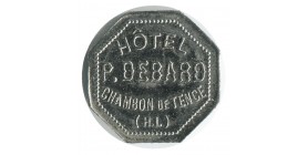 12 1/2 Centimes Bon en Consommation Hôtel P.Debard - Le Chambon-sur-Lignon