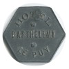 10 Centimes Hôtel Barthélémy - Le Puy