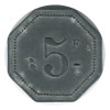 5 Francs Hôtel Barthélémy - Le Puy