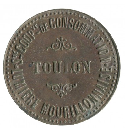 10 Centimes Ste.Coop.ve de Consommation Lumière Mourillonnaise - Toulon