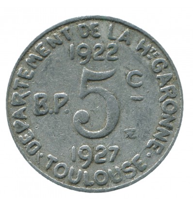 5 Centimes Union Latine Comité du Sud Ouest - Toulouse