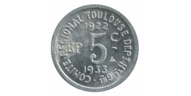 5 Centimes Union Latine Comité du Sud Ouest - Toulouse