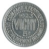 5 Centimes Compagnie Fermière Etablissement Thermalde - Vichy