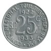 25 Centimes Union Latine Comité du Sud Ouest - Toulouse