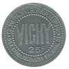 25 Centimes Compagnie Fermière Etablissement Thermal - Vichy