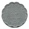 25 Centimes Chambre de Commerce - Narbonne