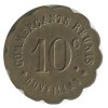10 Centimes Commerçants Réunis - Ouveillan