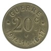 20 Centimes Café du Commerce Fouet - Pamiers