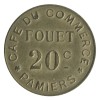 20 Centimes Café du Commerce Fouet - Pamiers