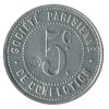 5 Centimes Société Parisienne de Confection - Paris