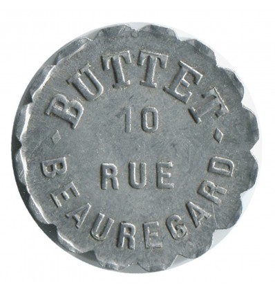 20 Centimes Buttet 10 rue Beauregard - Paris