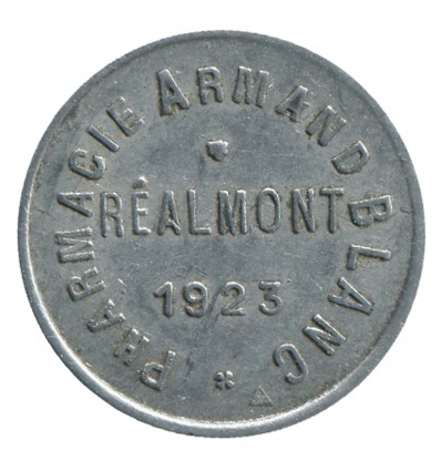 25 Centimes Pharmacie Armand Blanc - Realmont