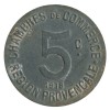 5 Centimes Chambre de Commerce - Région Provencale