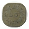 50 Centimes Cantine Militaire - Révigny-sur-Ornain