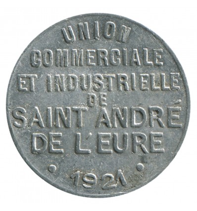 5 Centimes Union Commerciale et Industrielle - Saint-André-de-l'Eure