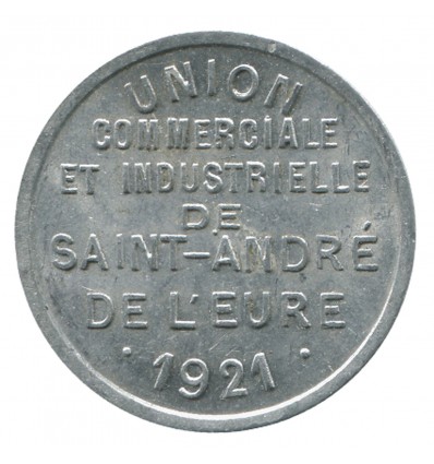 10 Centimes Union Commerciale et Industrielle - Saint-André-de-l'Eure