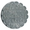 25 Centimes Union Commerciale et Industrielle - Saint-André-de-l'Eure