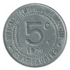 5 Centimes Syndicat du Commerce et de l'Industrie - Saint-Gaudens