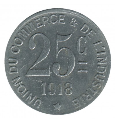 25 Centimes Union du Commerce et de l'Industrie - Saint Germain en Laye