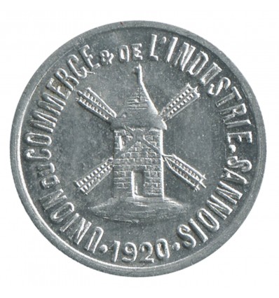 5 Centimes Union du Commerce et de l'Industrie - Sannois