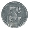 5 Centimes Union du Commerce et de l'Industrie - Sannois