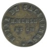 25 Centimes Bon de Vivres Usine de Salindres H.Merle et Cie - Salindres