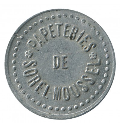 5 Centimes Papeteries de Sorel-Moussel - Sorel-Moussel