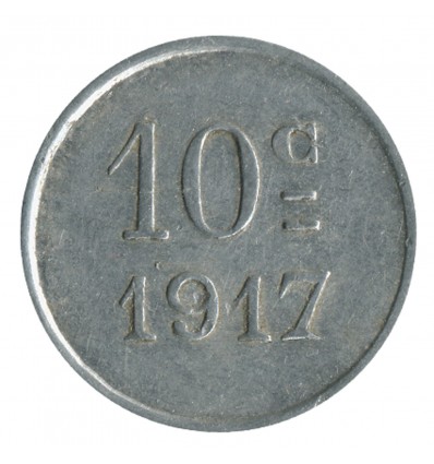 10 Centimes La Mairie - Sigean